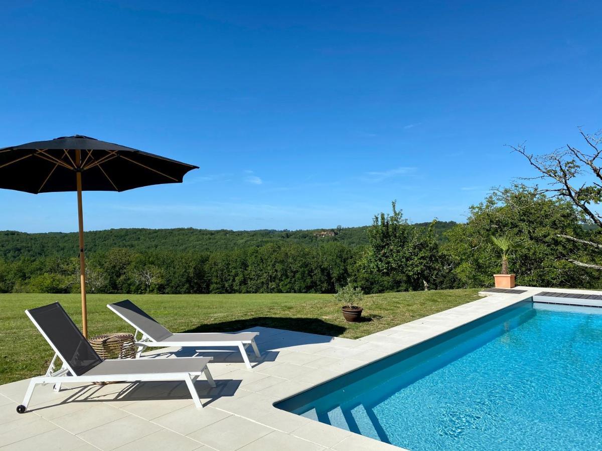 Domaine De Cazal - Gite 2 Pers Avec Piscine Au Coeur De 26 Hectares De Nature Preservee 圣西普里安 外观 照片