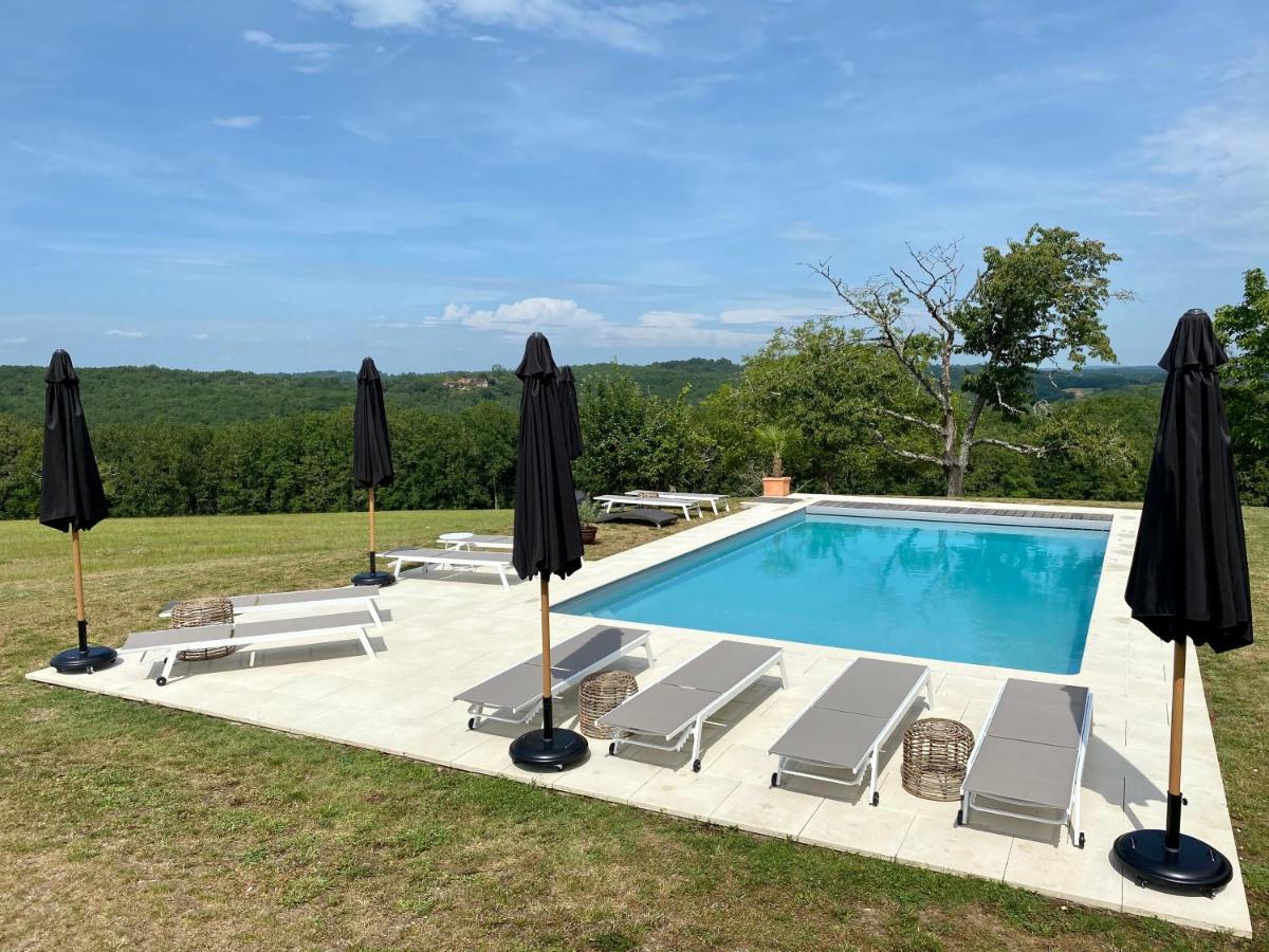 Domaine De Cazal - Gite 2 Pers Avec Piscine Au Coeur De 26 Hectares De Nature Preservee 圣西普里安 外观 照片