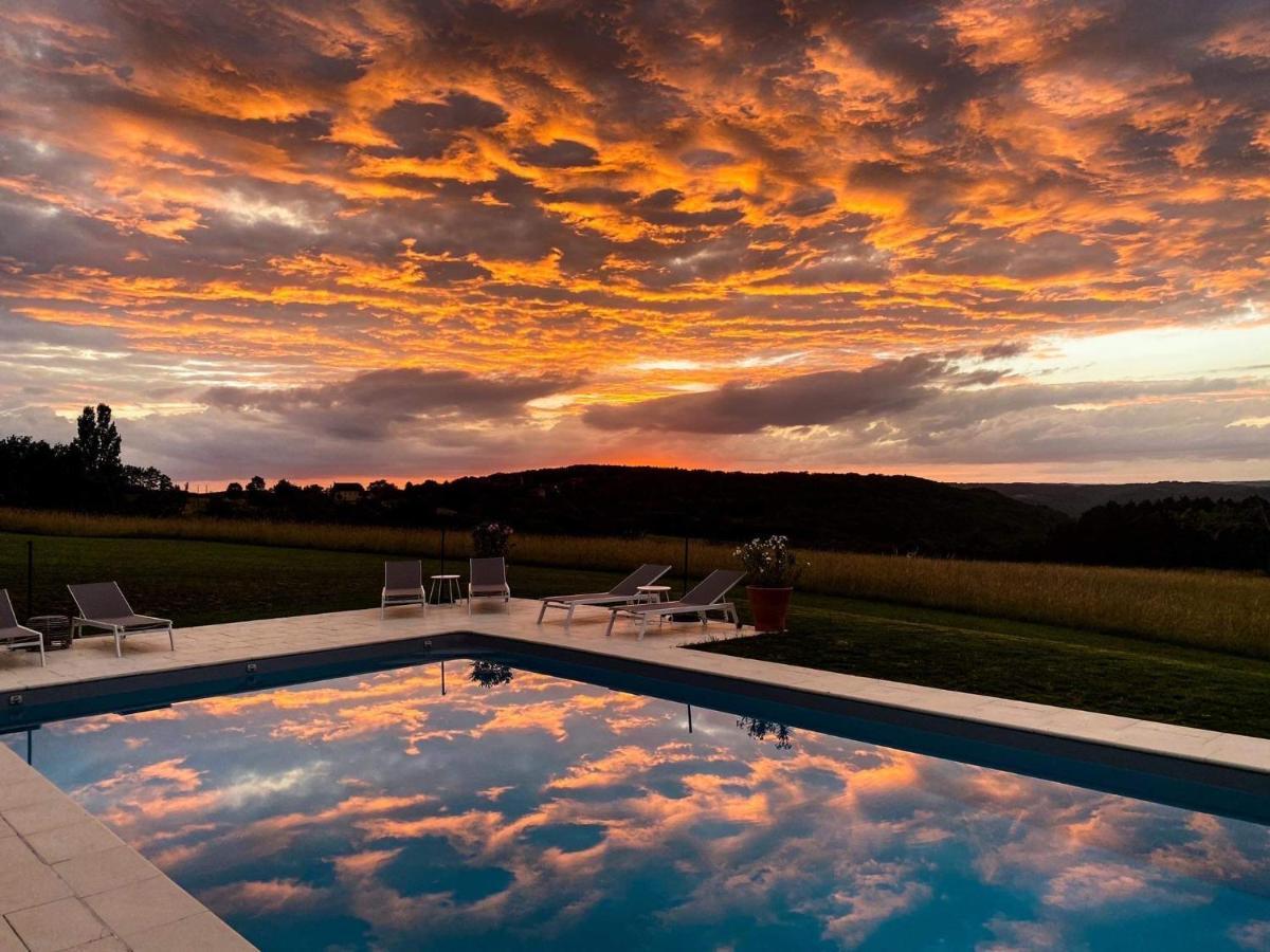 Domaine De Cazal - Gite 2 Pers Avec Piscine Au Coeur De 26 Hectares De Nature Preservee 圣西普里安 外观 照片